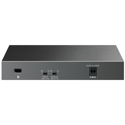 Коммутатор TP-LINK LS106LP неуправляемый 6 портов 10/100Мбит/с PoE