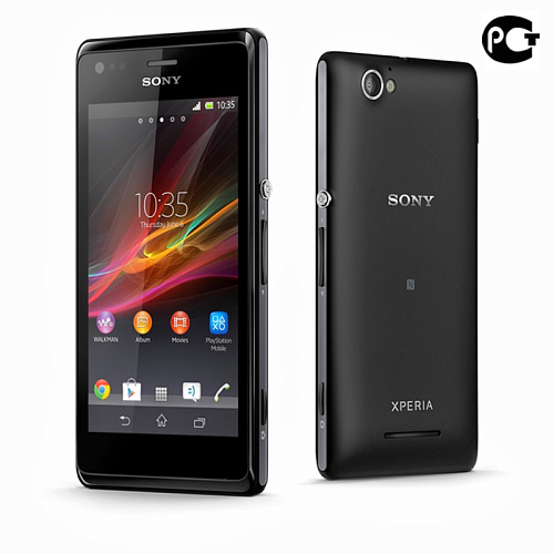 Смартфон Sony C2005 Xperia M Dual Black 