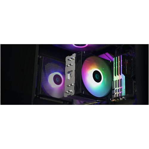 Охлаждение CPU Cooler for CPU Deepcool AG400 LED 220W 1155/1156/1150/1700/2011/2066/AM4/AM5