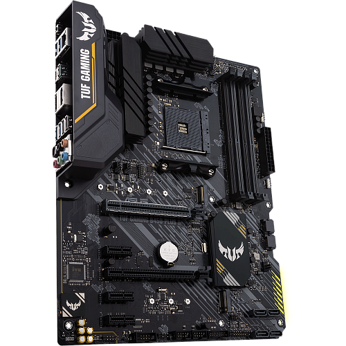 Материнская плата ASUS TUF Gaming B450-Plus II B450 Socket AM4 4xDDR4, 6xSATA3, RAID, 2xM.2, 2xPCI-E16x, 5xUSB3.1, 1xUSB3.1 Type C, DP, HDMI, Glan, ATX