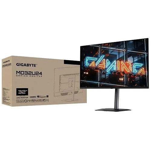 Монитор 32" Gigabyte MO32U24 QD-OLED 3840x2160 0,03ms HDMI, DisplayPort, USB Type-C