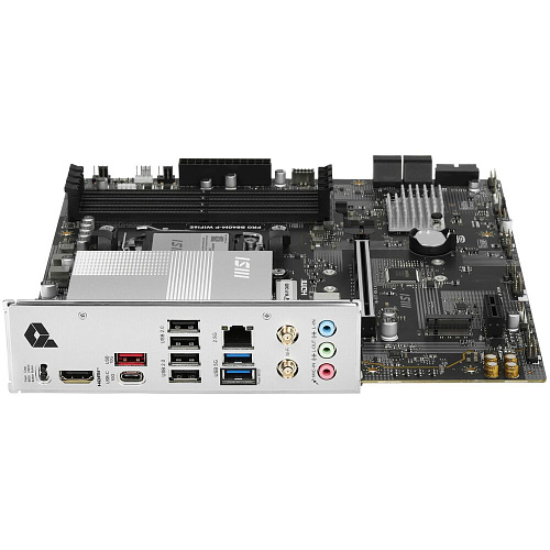 Материнская плата MSI Pro B840M-P WiFi6E Socket-AM5 AMD B840 4xDDR5, 4xSATA3, RAID, 2xM.2, 1xPCI-E16x, 3xUSB3.2, 1xUSB3.2 Type C, HDMI, WiFi, 2.5Glan, ATX Ret