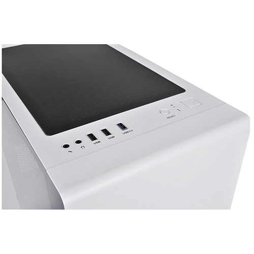 Корпус MicroATX Minitower Thermaltake S100 Tempered Glass Snow Edition (CA-1Q9-00S6WN-00) White