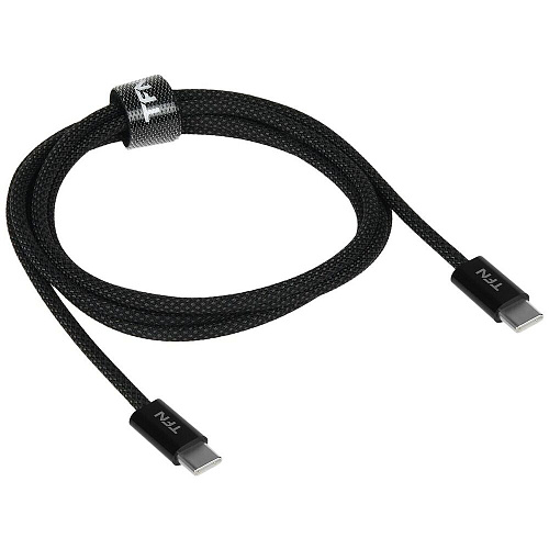 Кабель Type C - Type C 1.2m TFN TFN-C-IP-CC12M-BK 60W черный