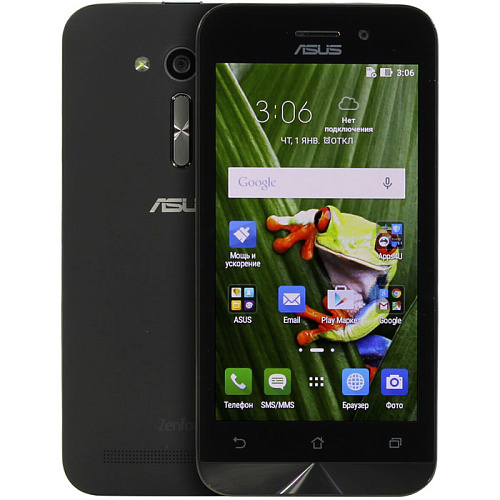 Смартфон ASUS ZenFone Go ZB452KG 8Gb 3G 4,5" Dual Sim Black