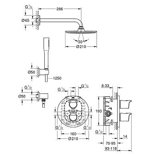 Grohe Grohtherm 2000 New 34631000
