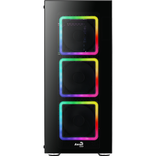 Корпус ATX Fulltower AeroCool Tor Pro Tempered Glass Black Black