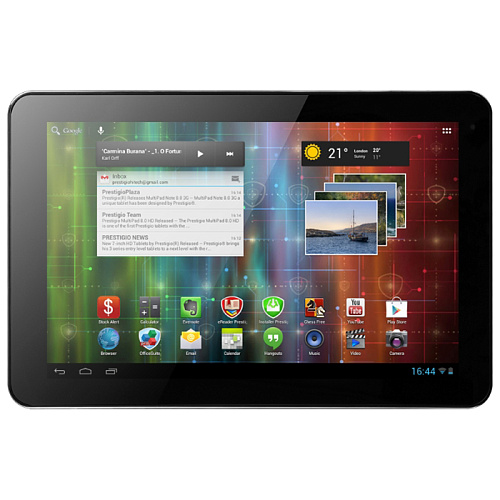 Планшет Prestigio MultiPad 4 Quantum PMP5101C RockChip RK3188 1,6Ггц/1Гб/8Гб/10.1" 1280x800/WiFi/BT/Android 4.2/Black