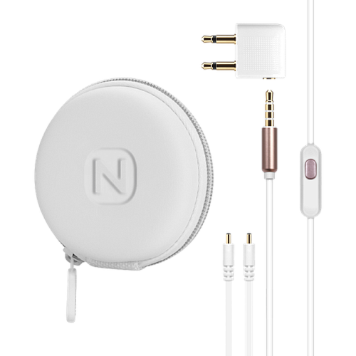 Bluetooth гарнитура Nobby Expert L-900 White\Gold