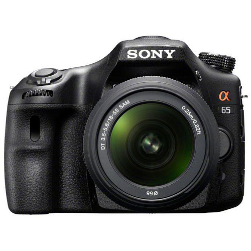 Зеркальная фотокамера Sony Alpha SLT-A65VK kit 18-55*