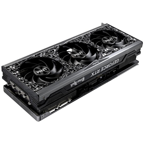 Видеокарта Palit GeForce RTX 4080 16384Mb, GameRock OmniBlack 16 Gb (NED4080019T2-1030Q) 1xHDMI, 3xDP, Ret