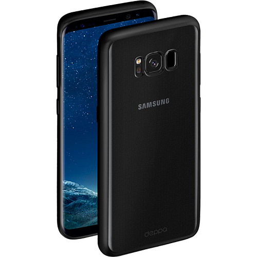 Чехол для Samsung Galaxy S8 SM-G950 Deppa Gel Case Plus , черный