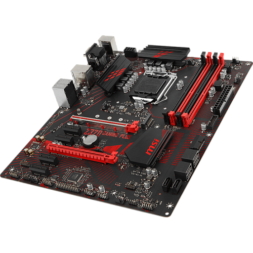 Материнская плата MSI Z370 Gaming Plus Z370 Socket-1151v2 4xDDR4, 6xSATA3, RAID, 1хM.2, 2xPCI-E16x, 4xUSB3.1, D-Sub, DVI-D, DP, Glan, ATX