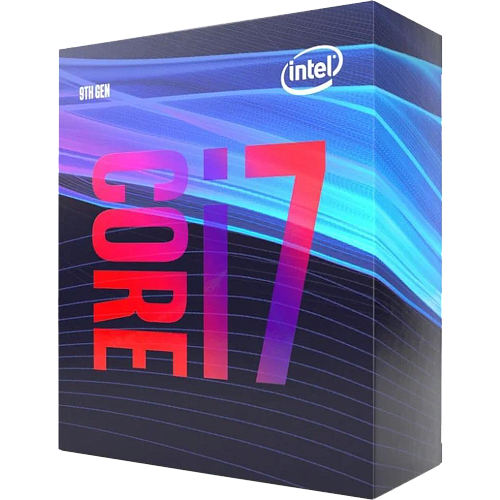 Процессор Intel Core i7-9700, 3.0ГГц, (Turbo 4.7ГГц), 8-ядерный, L3 12МБ, LGA1151v2, BOX