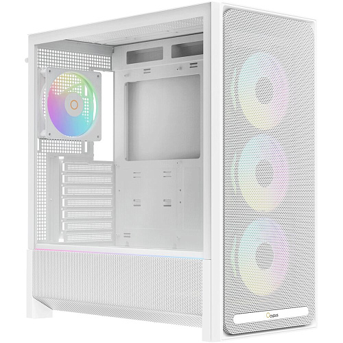 Корпус ATX Miditower Ocypus Delta C70 WH ARGB White