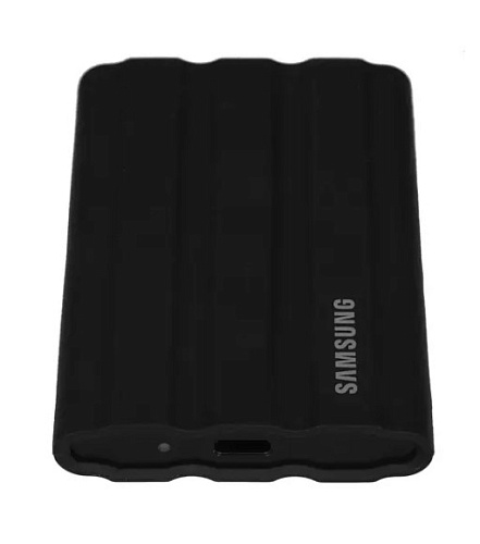 Внешний SSD-накопитель 1Tb Samsung T7 Shield MU-PE1T0S/WW (SSD) USB 3.2 Type C Черный УЦЕНКА