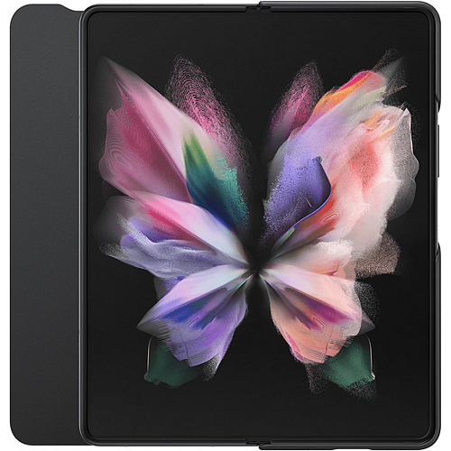 Чехол для Samsung Galaxy Z Fold3 Flip Cover с пером S Pen чёрный