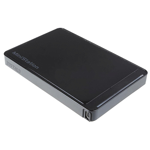 Внешний жесткий диск 2.5" 500Gb Buffalo HD-PCT500U3B-RU USB3.0 5400rpm MiniStation Черный
