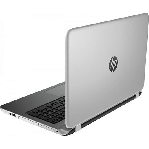 Ноутбук HP Pavilion 15-p002sr A8 6410/4Gb/500Gb/DVD/R5/15.6"/HD/Glare/1366x768/Win 8.1/silver/BT2.1/6c/WiFi/Cam