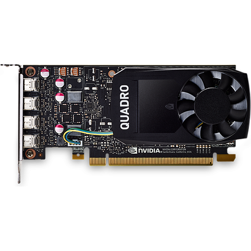 Видеокарта PNY NVIDIA Quadro P1000 V2 (VCQP1000V2-PB) 4GB