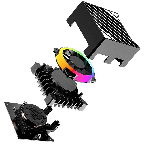 Система водяного охлаждения ID-Cooling Dashflow 360 XT Pro Black 1150/1155/S1156/1151/1200/1700/1851, AM4/AM5