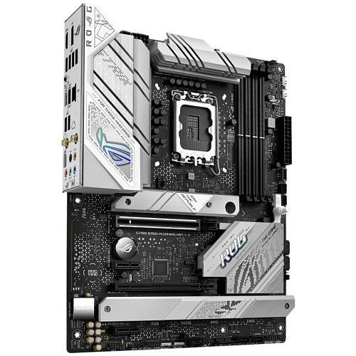 Материнская плата ASUS ROG Strix B760-A Gaming WiFi B760 Socket-1700 4xDDR5, 4xSATA3, RAID, 3xM.2, 4xPCI-E16x, 3xUSB3.2, 2xUSB3.2 Type C, DP, HDMI, WiFi, 2.5Glan,ATX