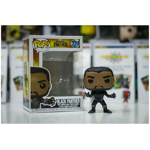 Фигурка Funko POP! Marvel "Черная пантера" Черная пантера (Black Panther) 23129