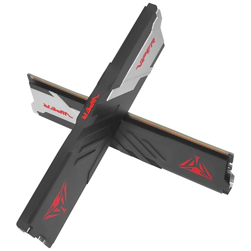 Модуль памяти DIMM 32Gb 2х16Gb DDR5 PC48000 6000MHz Patriot Memory Venom Black (PVV532G600C30K)