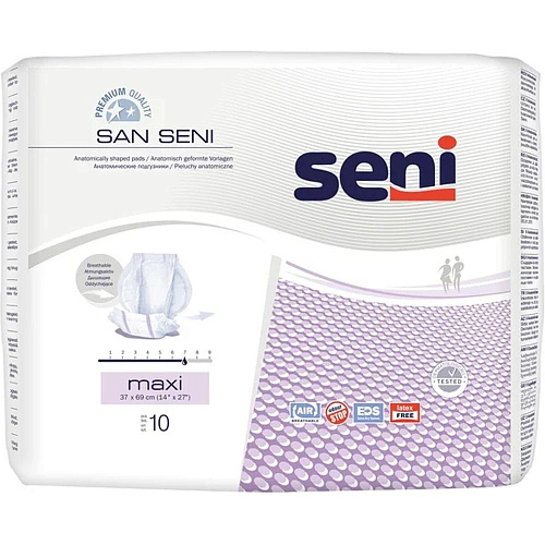 Вкладыши анатомические San Seni Maxi (10 шт.)