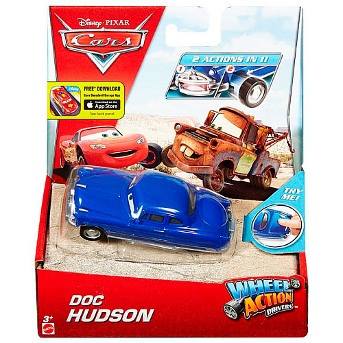 Mattel Cars W1938 Базовая машинка Док Хадсон