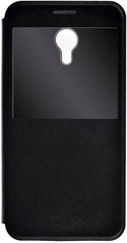 Чехол для Meizu M2 Note SkinBox Lux AW, черный 