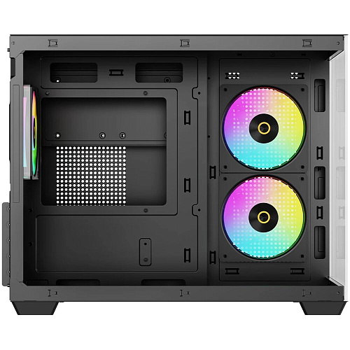 Корпус MicroATX Miditower Ocypus Gamma C54 BK ARGB Black