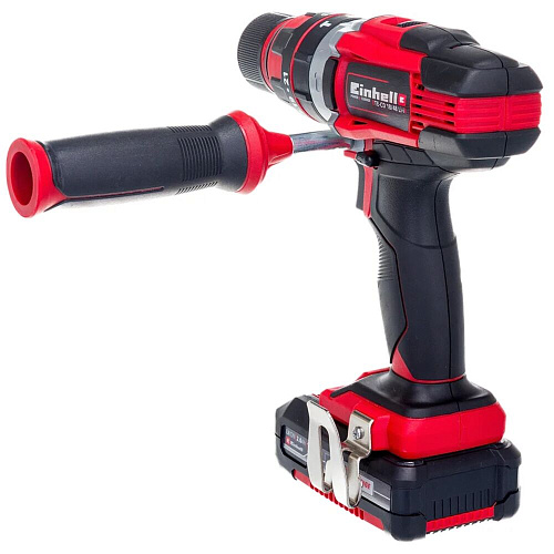 Аккумуляторная дрель-шуруповерт Einhell PXC TE-CD 18/48 Li-i,18В,48Нм,400/1500об/мин,патрон13мм,2х2.0Ач,кейс 4513935