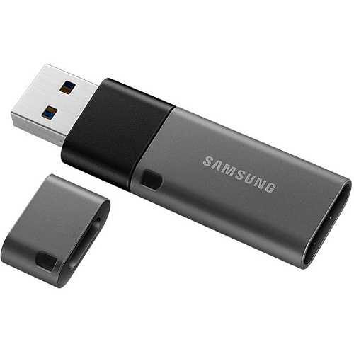 USB Flash накопитель 32GB Samsung DUO Plus ( MUF-32DB/APC ) USB3.1 Черный