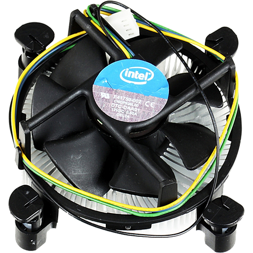 Охлаждение CPU Cooler for Intel 1156/1155/1150/1151/1200 Intel Original Al низкопрофильный УЦЕНКА
