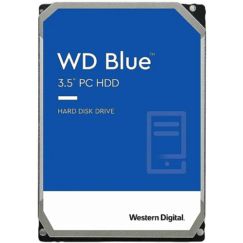 Внутренний жесткий диск 3,5" 2Tb Western Digital (WD20EARZ) 64Mb 5400rpm SATA3 Blue Desktop