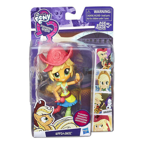 Hasbro My Little Pony Equestria Girls C0839 Мини-кукла Эппл Джек