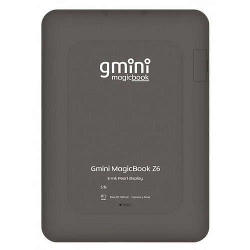 Электронная книга Gmini MagicBook Z6 Graphite