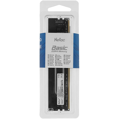 Модуль памяти DIMM 8Gb DDR4 PC25600 3200MHz Netac (NTBSD4P32SP-08J)