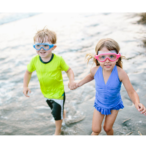 Очки для плавания Babiators Submariners. Поп-звезда (Popstar). Розовый. 3-7 лет