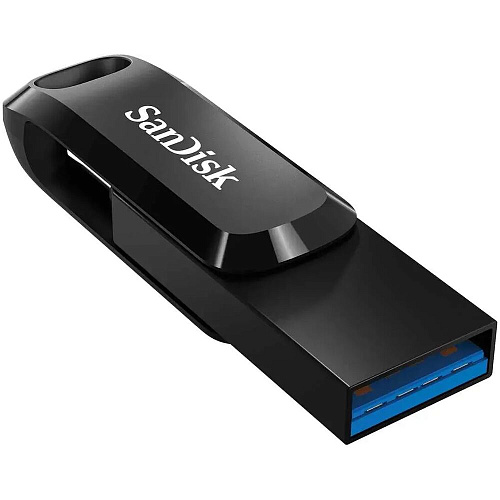 USB Flash накопитель 512GB SanDisk Ultra Dual Drive Go (SDDDC3-512G-G46) USB3.1/Type-C (OTG) Черный