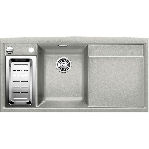 Кухонная мойка Blanco Axia II 6S Silgranit PuraDur чаша слева жемчужный