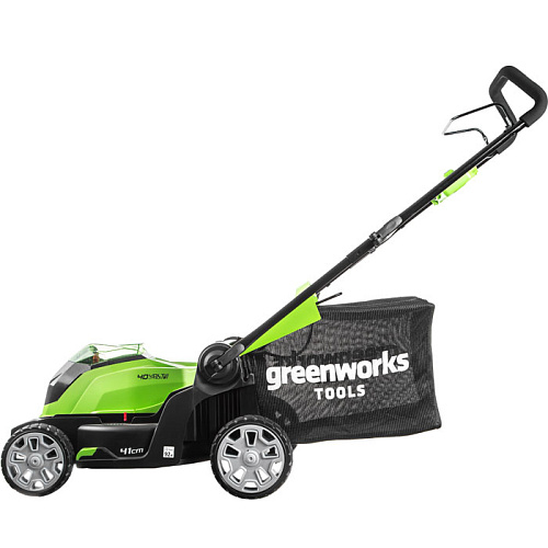 Аккумуляторная газонокосилка Greenworks 40V G40LM41 2504707