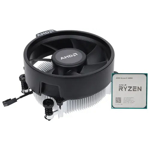 Процессор AMD Ryzen 5 2400G, 3.6ГГц, (Turbo 3.9ГГц), 4-ядерный, L3 4МБ, Сокет AM4, BOX