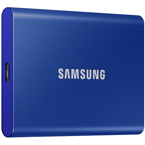 Внешний SSD-накопитель 500Gb Samsung T7 MU-PC500H/WW (SSD) USB 3.2 Type C Синий