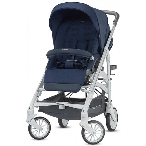 Прогулочная коляска Inglesina Trilogy на белом шасси Sailor Blue