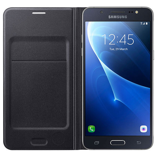 Чехол для Samsung Galaxy J5 (2016) SM-J510FN Flip Wallet черный 