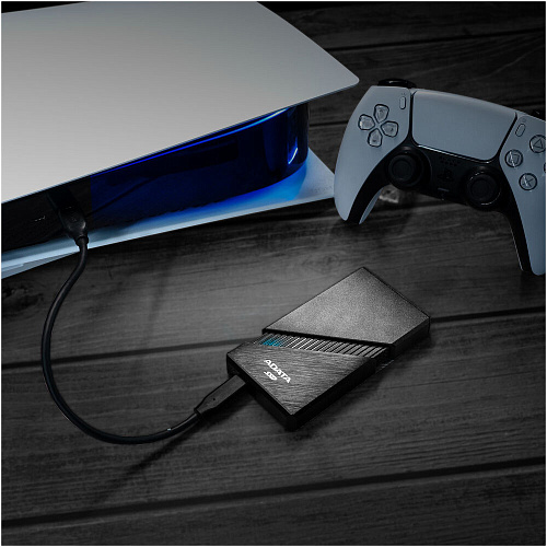 Внешний SSD-накопитель 1Tb A-DATA SE920 SE920-1TCBK (SSD) USB 3.1 Type C черный