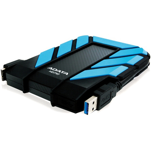 Внешний жесткий диск 2.5" 1000Gb A-Data HD710 (AHD710-1TU3-CBL) USB3.0 5400rpm Синий