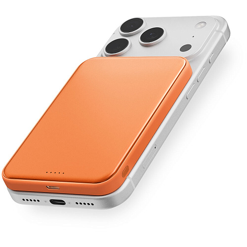 Внешний аккумулятор uBear Strike Magnetic Power bank MagSafe 5000mAh PD30W Qi2.2 Orange